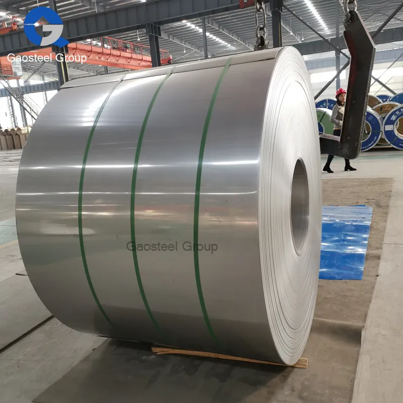 Coil di acciaio inossidabile laminato a freddo/a caldo da 0,1 mm a 4 mm AISI SUS 201 304 316L 310S 409L 420 904 per materiali da costruzione 1