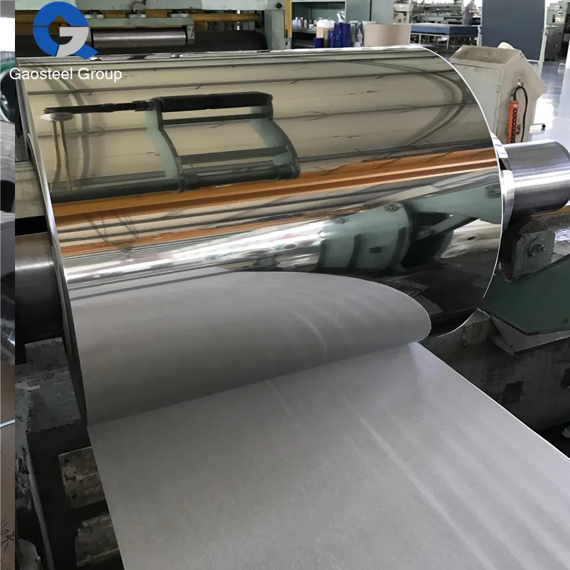 Coil di acciaio inossidabile laminato a freddo/a caldo da 0,1 mm a 4 mm AISI SUS 201 304 316L 310S 409L 420 904 per materiali da costruzione 2