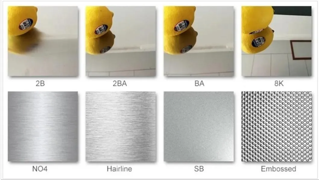 Coil di acciaio inossidabile laminato a freddo/a caldo da 0,1 mm a 4 mm AISI SUS 201 304 316L 310S 409L 420 904 per materiali da costruzione 6